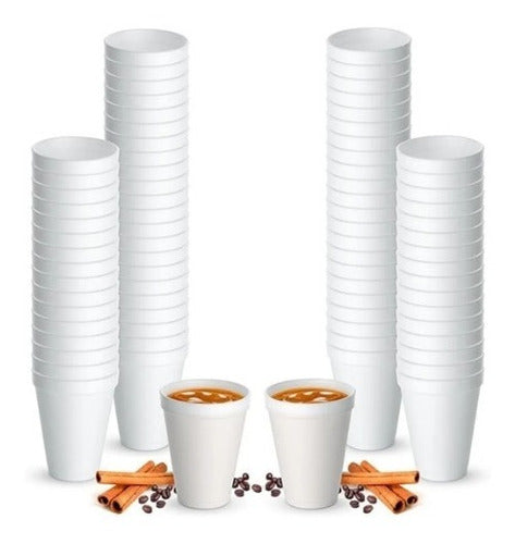 Disposable 300cc Styrofoam Coffee Cup Box of 1000 0