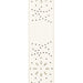 D'Addario L25W1502 White Perforated Leather Guitar Strap 1