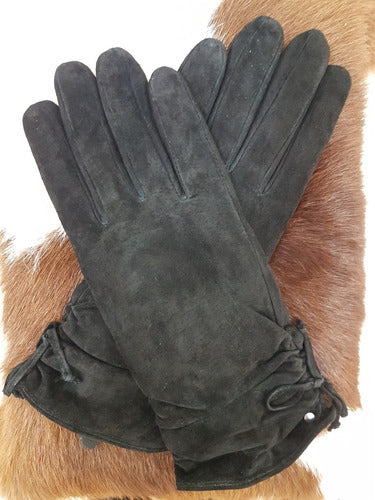 Guantes Dama Rocco - Cuero De Pecari - Kz029 - Talles S-m-l 1