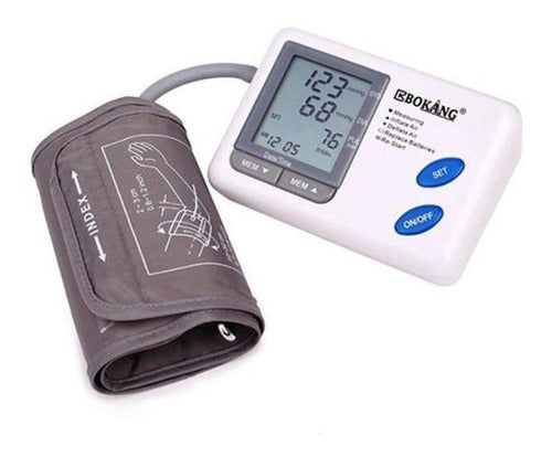 Bokang Digital Blood Pressure Monitor Kit + Finger Pulse Oximeter 2