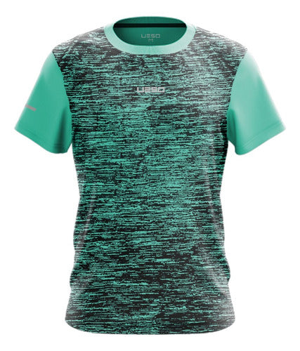 Ueso Sublimated Sports T-Shirt for Tennis, Paddle, and Squash - Men's 0