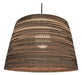 Conical Pendant Lamp 40cm Recycled Corrugated Cardboard by Decart 0