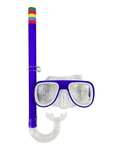 FLABER Snorkel Con Mascara Para Niños 0