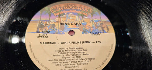 Irene Cara Flashdance What A Feeling (remix) Vinilo Maxi Usa 0