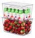 Seseno Set of 12 Refrigerator Organizer Containers 3