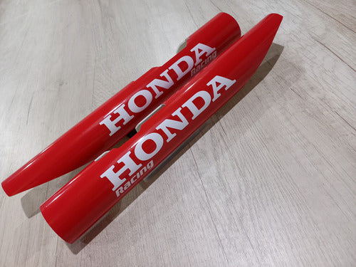 Protectores Cubre Barrales Para Honda Tornado (rojo) 5