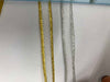 Brookkyn Organza Ribbon with Golden or Silver Edge 8mm x 20 Meters 1