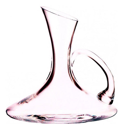 Generic Decanter Sarah with Handle 1250cc Crystal 0