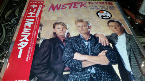 Mr Mister Kyrie Vinilo Obi Insert Maxi Japan Impecable 1986 0