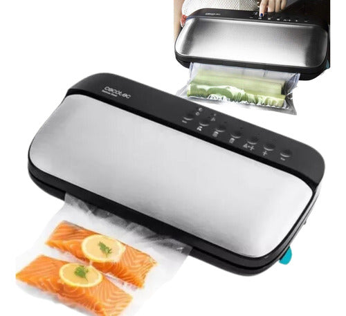 Cecotec Sealvac Steel Vacuum Sealer 0