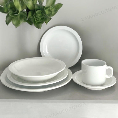 Ricony Set X12 Plato De Playo 21cm Porcelana 2