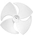 Electrolux Freezer Refrigerator Fan Blade DFI80 Forcing Fan Fan Blade 0