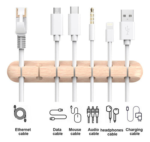 Soulwit Clips Para Soporte De Cables, Paquete De 3 Clips Org 4