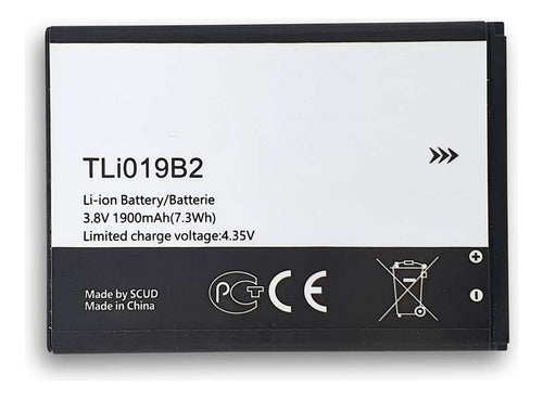 Alcatel Battery TLI020F1 for OT7040 C7 TLI019B2 Warranty 1