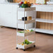 4-Tier Organizer Shelf Bathroom with Wheels - Limited Stock Offer Free Shipping 2