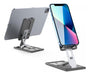 Toptecnouy Foldable Metal Support for Mobile Phone on Desk or Table 0