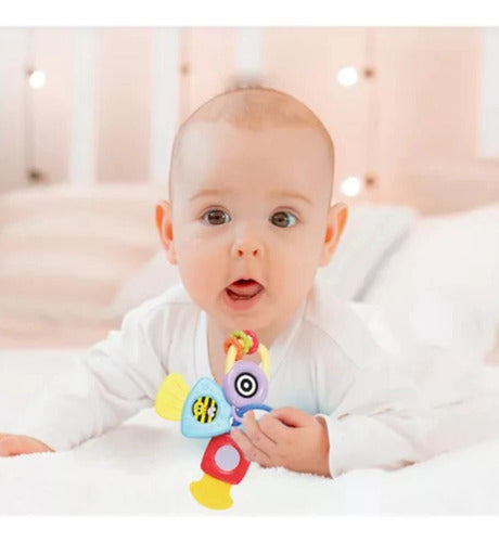 OK Baby Key Ring Rattle with Sounds OKBB0173 5