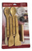 Wooden Empanada Spatulas with Mold and Cutter Set of 8 0