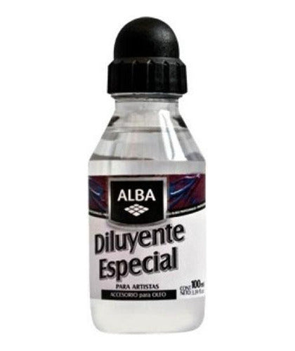 Alba Special Thinner for Artists and Oil Odorless 100ml 0