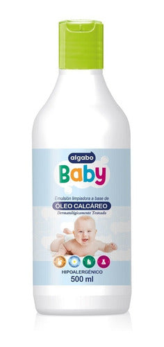 Box of 24 Baby Calcareous Oil 500ml by Algabo 0