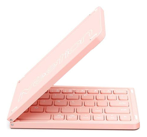 Meetion Wireless Keyboard BT BTK001 BK Mini - Pink 1