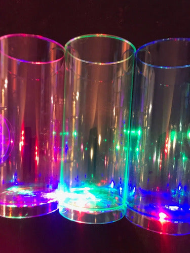 Led Moments 100 Colorful LED Long Drink Glasses Party Combo 1