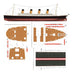 Paper Craft Titanic Escala 1.200 Papercraft 0