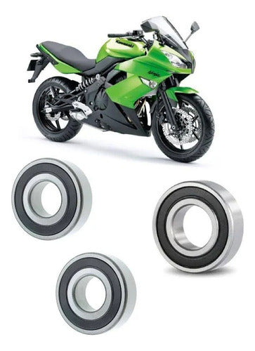 Kit Rolamento Roda Traseira Kawazaki Ninja 650 0