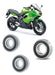 Kit Rolamento Roda Traseira Kawazaki Ninja 650 0