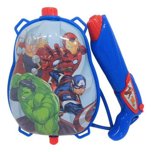 Sebigus Avengers Water Backpack with Water Gun 0