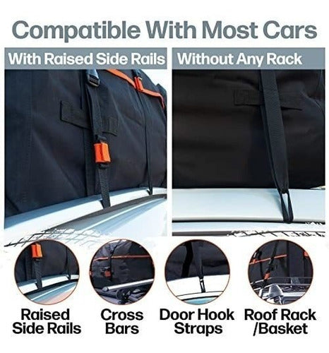 Bolsa De Carga Impermeable Para Techo De Vehiculos Roofpax A 1