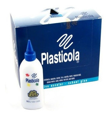 Vinyl Adhesive Plasticola 2 Units X 90 Grams 1