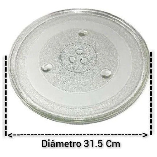 Prato Microondas Electrolux 34 Litros 31 Cm Mb43t Mb 43t 1