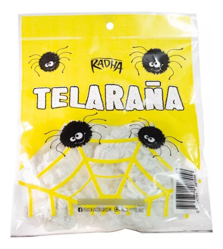 Telaraña - Tela De Araña Halloween Decoración - Cotillón 0