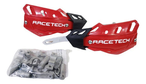 Race Tech Cubre Puños Racetech Blanco Alma De Aluminio Panella Motos 3