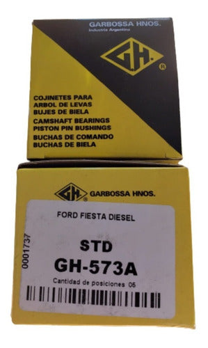 GH Camshaft Bearings Ford 1.8D Escort Fiesta Mondeo 0