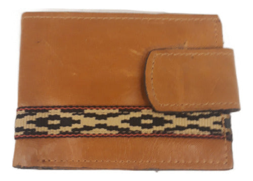 Agustino Cueros Leather Wallet, Art A9002 with Velcro 0