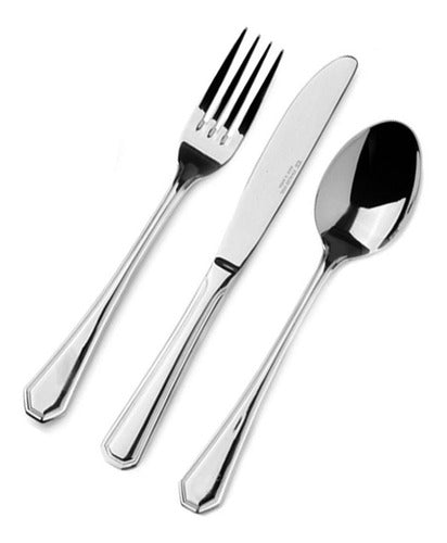 Volf Carat Cutlery Set Table Stainless Steel 17 Pieces 0