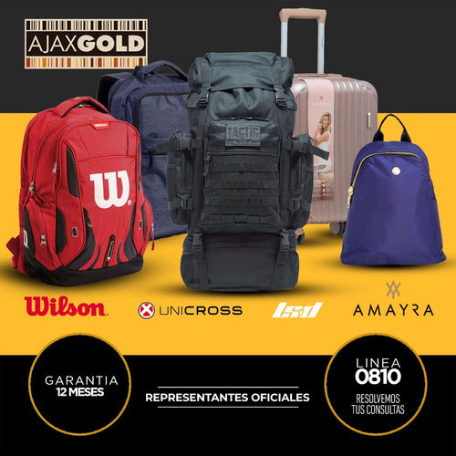 Wilson Valija Grande 4 Ruedas 360 ABS Rigida Reforzada Premium 7