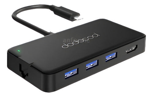 Dodocool 7-in-1 Usb-c Hub W / Power Tipo C Entrega 4k Video 0