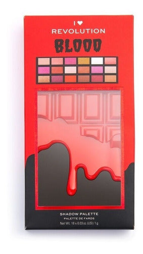 I Heart Revolution Chocolate Blood Palette 2