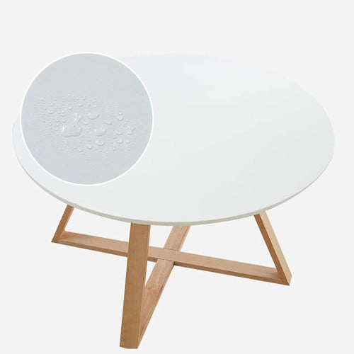 Mesa De Centro Ratona Living Redonda Eames LG 3