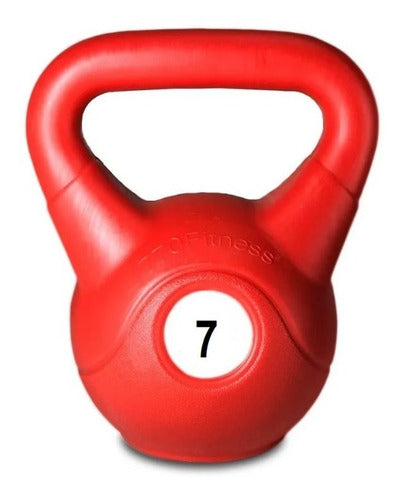 Sol 7 Kg PVC Kettlebell Pesa Rusa 0