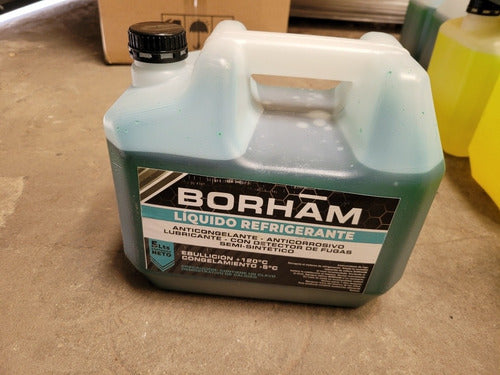 Borham Refrigerant/Anticorrosive/Antifreeze 5 Lts Green 2