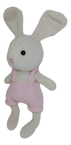 Candy Crochet Conejo De Apego Amigurumi Bebe 1