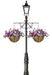 Lesrant Hanging Basket with Artificial Flowers 4