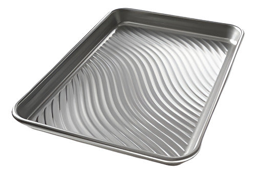 Usa Pan Patriot Pan Panadería Aluminized Steel Quarter Leaf 0