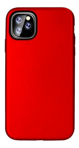 Platinum Case 3 En 1 Máxima Protección iPhone 11 Pro Rojo 0