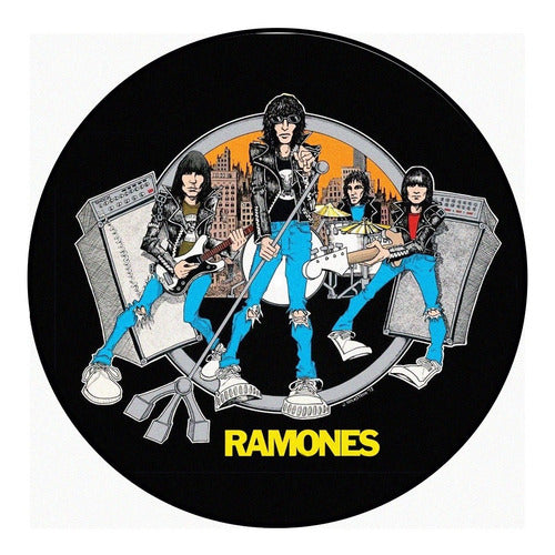 Slipmat Paño Suave Rigido 3mm Profesional Ramones Caric P052 0