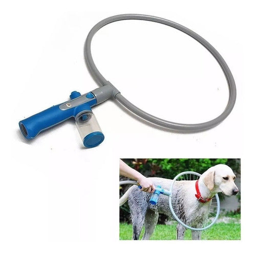 Water Circular Sprinkler Bathing Suit for Pets Dogs Cats 360 0